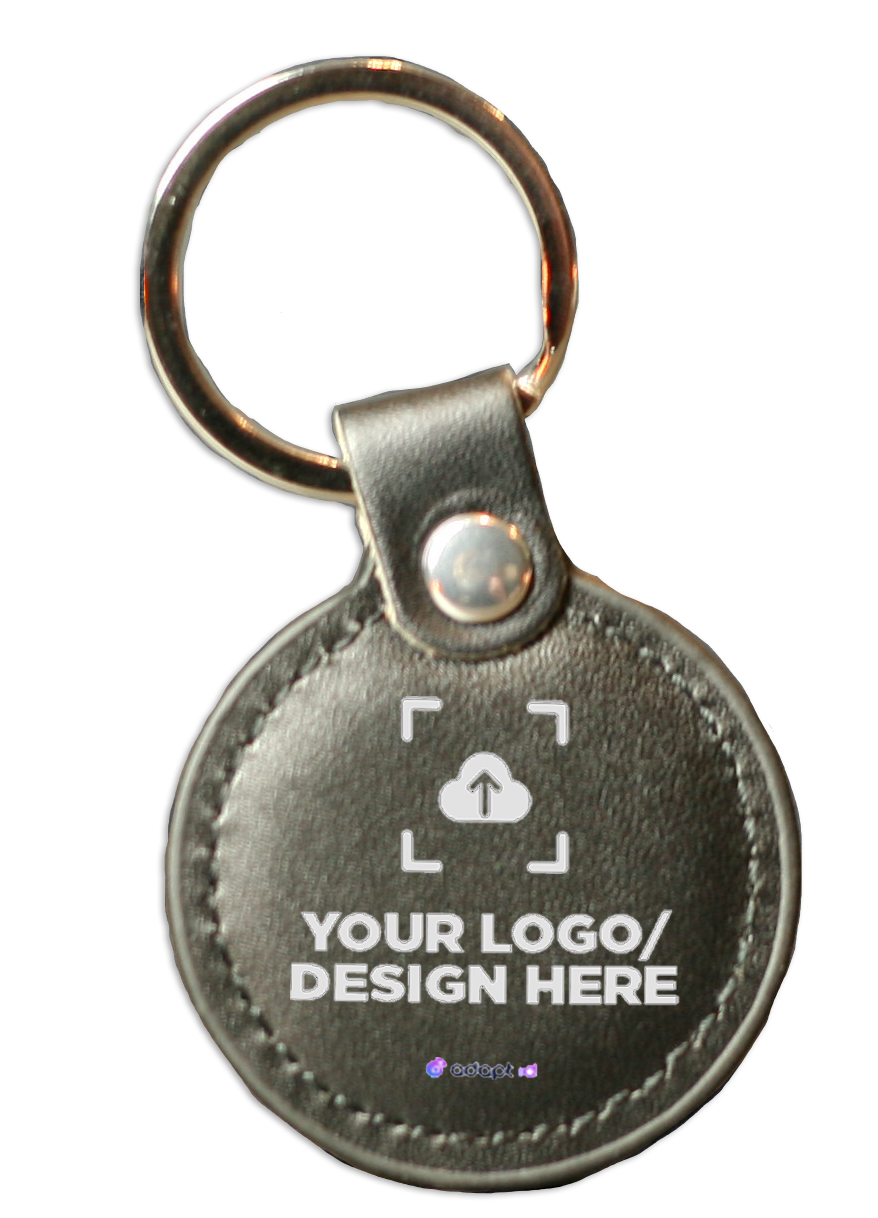 Bespoke Leather NFC Tag Keyring