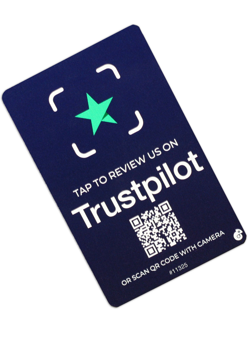 Contactless NFC Trustpilot Card