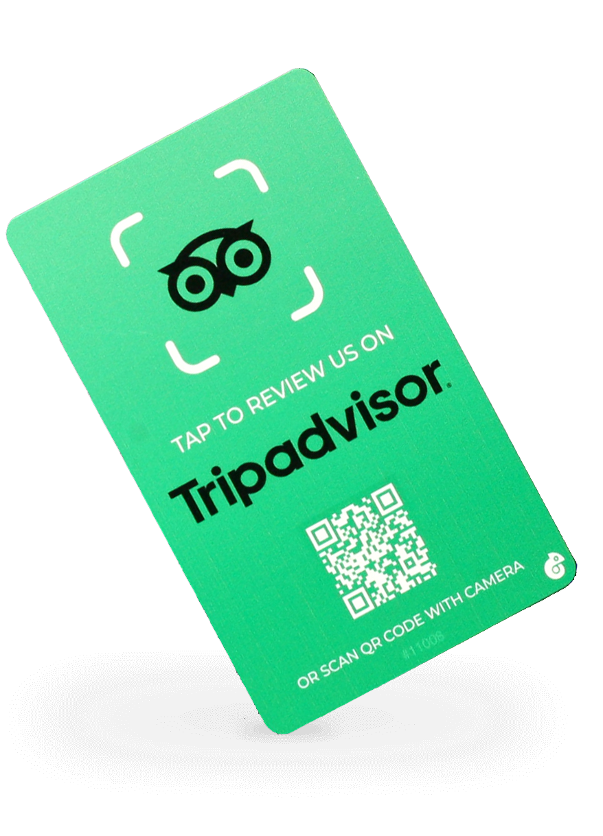 Contactless NFC Tripadvisor Card