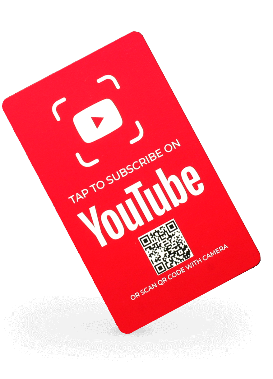 Contactless NFC Youtube Card