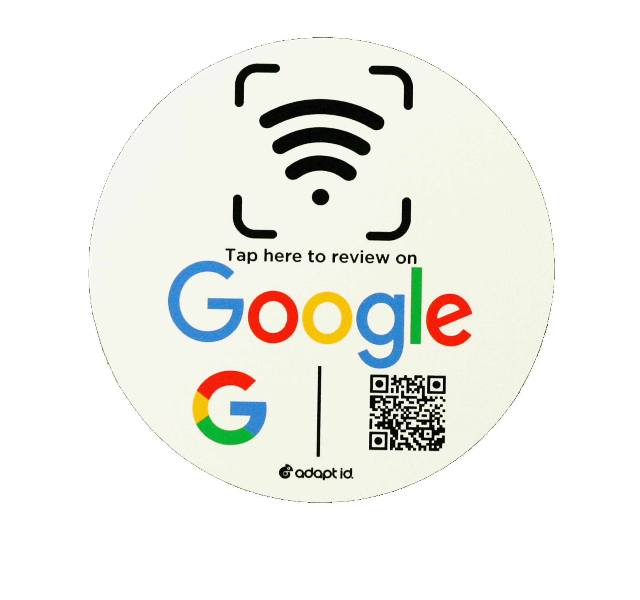 Contactless Google Social Media Placemat