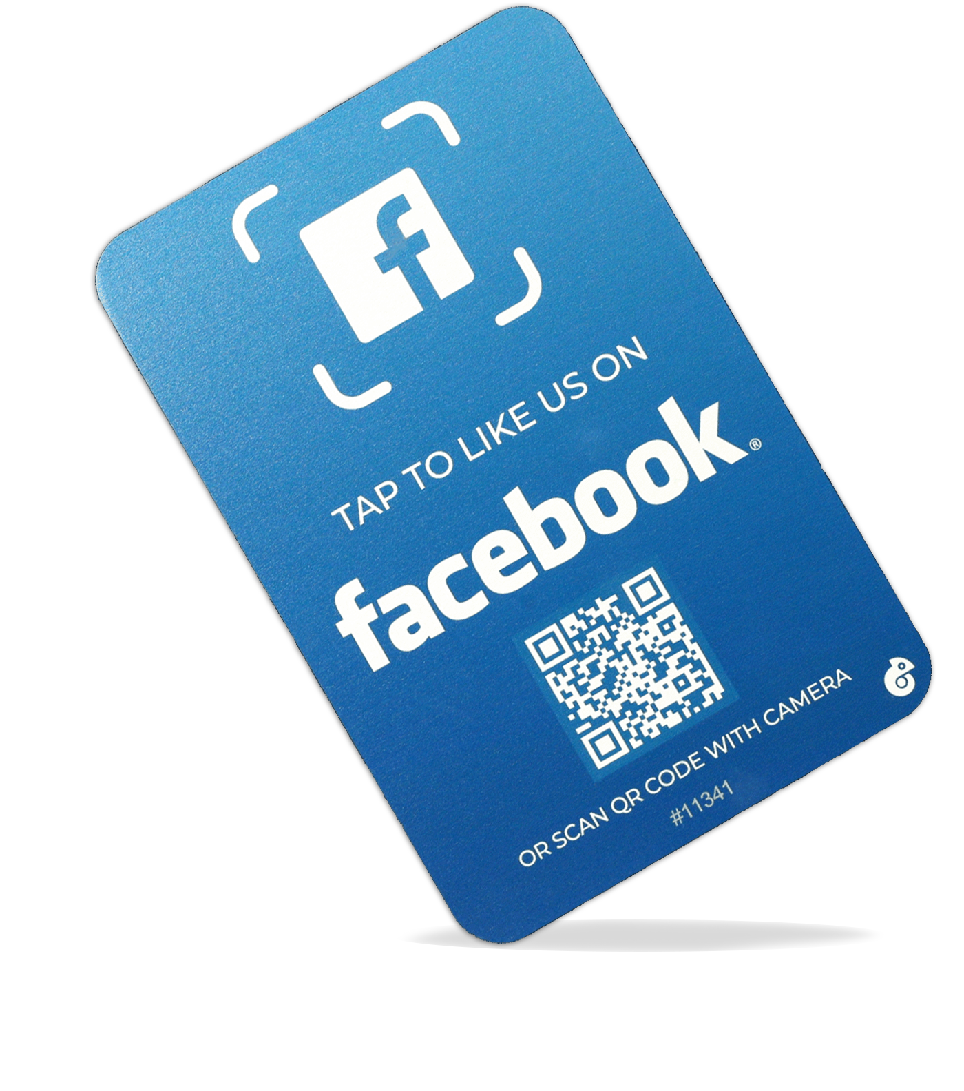 Contactless Facebook Social Media A6 Sign